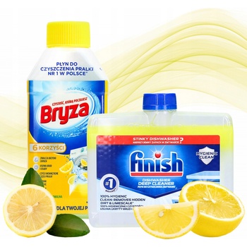 Lanza Lemon Freshness tekutý čistič pračky Citron 250 ml