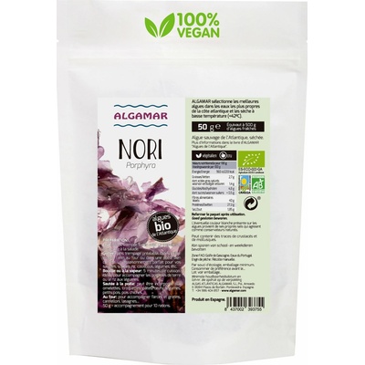 ALGAMAR Mořské řasy Nori vločky 50 g