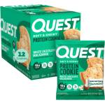 QUEST Nutrition Quest Protein Cookie - White Chocolate Macadamia [12 x 58 грама] Бял шоколад с макадамия