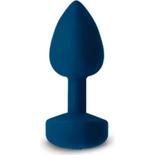 G-plug USB big anal vibrator blue