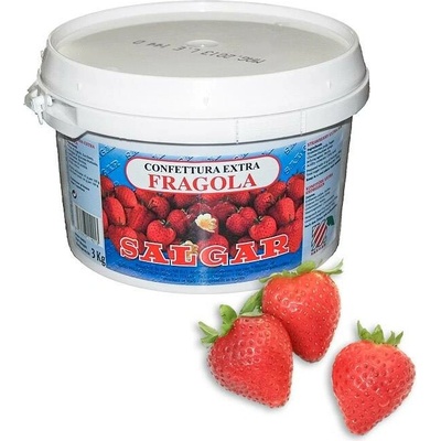 Salgar Džem extra 45% termostabilní jahoda s kusy 3 kg