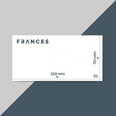 Bílé obálky Frances