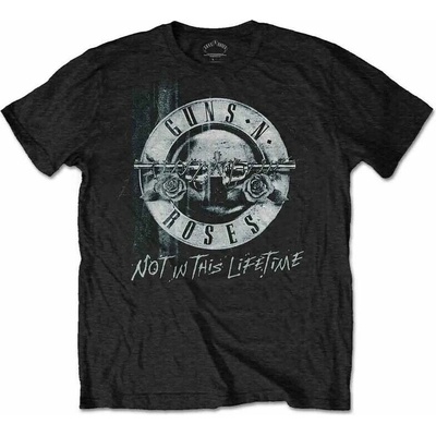 Guns N’ Roses tričko Not in this Lifetime Tour Xerox čierne