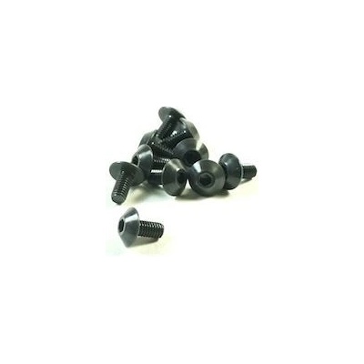 SWORKz ocelový Inbusový Skrutka s čočkovitou hlavou M3x6 mm 10 ks