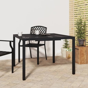 vidaXL Градинска маса антрацит 100x100x72 cм стомана (362744)