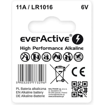 everActive Батерия за дистанционно управление за кола 11a lr1016 mn11 блистер 1 бр (11abl1)