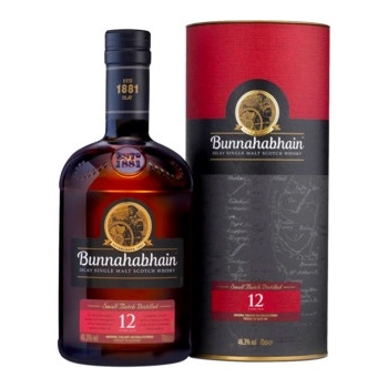 Bunnahabhain Islay Single Malt Scotch Whisky 12y 46,3% 0,7 l (tuba)