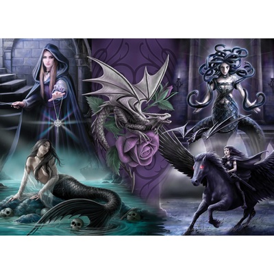 Bluebird Puzzle - Puzzle Anne Stokes: Gothic Dreams - 1 000 piese