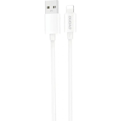 Dudao Кабел Dudao L4SL, USB-A към Lightning, 5A, 1m, бял (L4SL)
