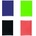 Office products Папка uv лак с 3 капака и ластик