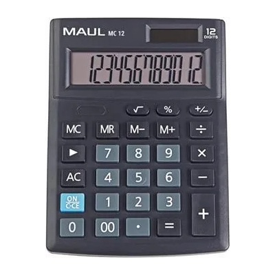 MAUL Калкулатор, настолен, 12 цифри, maul "mc 12" 7265890 (7265890)