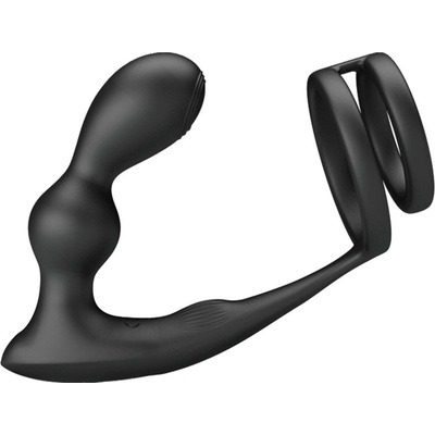 Pretty Love Marshall вибриращ анален плуг със пръстен за пенис