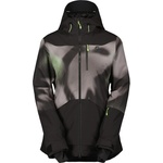 Scott Дамско ски яке Scott Women's Ultimate Dryo Ripstop Jacket Ski jacket - Evening Greyprint / Black - размер XL (104-6266-0315)