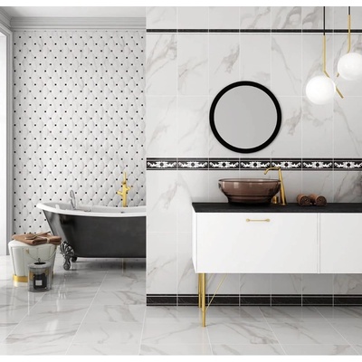 Navarti Фаянсови лочки за баня Azur 25x50, гланц