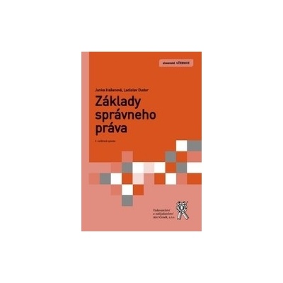 Základy správneho práva, 2. vydanie - Janka Hašanová:Ladislav Dudor