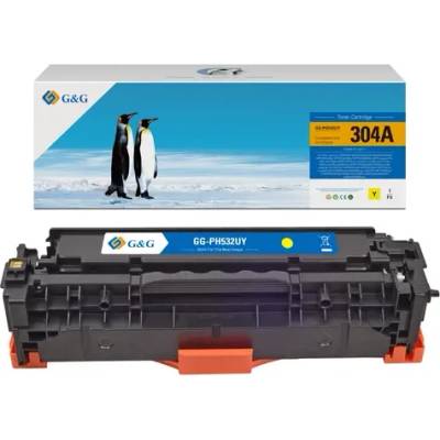 Compatible УНИВЕРСАЛНА КАСЕТА ЗА hp cp 2020/2025/cm 2320/canon mf 8330/8340/8350/8360/8380/lbp 7200/7210/7660/7680 - cc532a/ce412a/cf382a/crg-718y (crg718y) (100hpcc532augg)