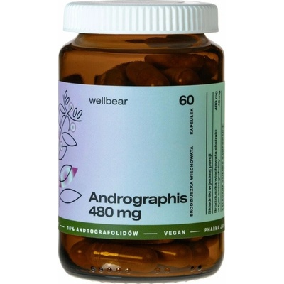 Wellbear Andrographis 480 mg 60 kapsúl