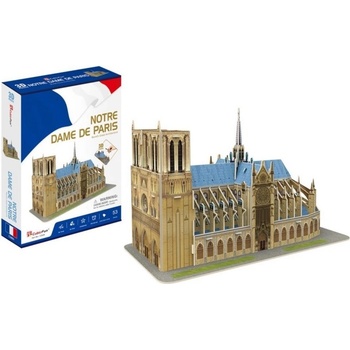 CubicFun 3D puzzle Katedrála Notre-Dame 53 ks