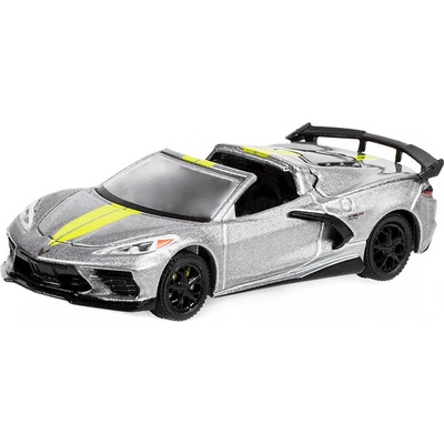 GreenLight Chevrolet Corvette Stingray šedá 2022 1:64