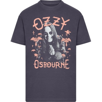 Mister Tee Тениска Ozzy Osbourne - Pink Bat T-Shirt navy XXLUB-MP501328-00155 - Тъмносив, размер M