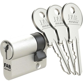 Assa Abloy FAB 1.00*/DNm 30+30, 3 kľúče, stavebná