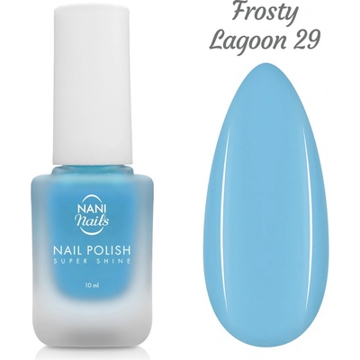 Nani lak na nehty Super Shine Frosty Lagoon 10 ml – Zboží Mobilmania