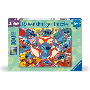 Ravensburger Пъзел Ravensburger от 100 XXL части - Disney: Стич (12001071) - baby