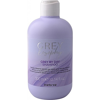 Inebrya Grey By Day Shampoo jemný šampon pro přírodní šedé vlasy 300 ml