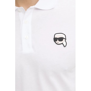 Karl Lagerfeld Памучна тениска с яка (500224.745710) - answear - 150,58 лв