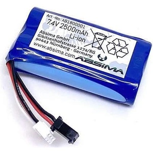 ABSIMA Батерия Li-Ion Battery Pack (7.4 2500mAh) Absima AB1800001 (AB1800001)