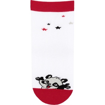 Gatta Dievčenské ponožky so vzorom PANDA biele