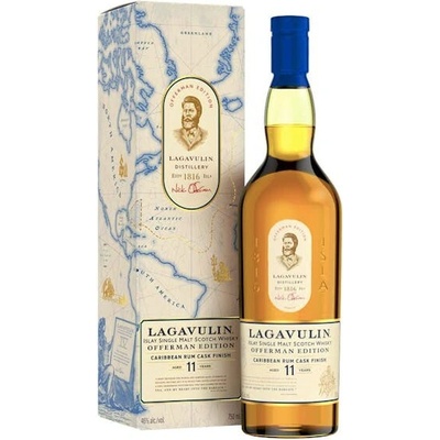 Lagavulin Offerman Edition Caribbean Rum Cask Finish 46% 0,75 l (holá láhev)
