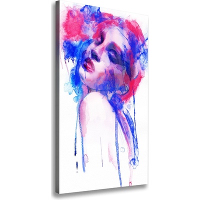 Vertikálny foto obraz na plátne Abstrakcie žena 50x100 cm