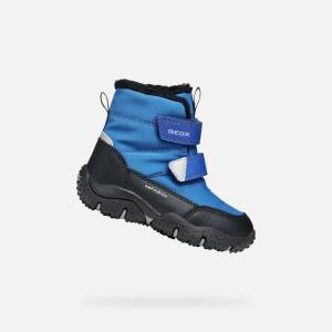 Geox Синя детска зимна обувки Geox Baltic Boy Geox | Sin | Момчешки | 24