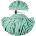 Bobbiny Jumbo 9 mm 100 m Jelly Mint юта (BS-E130)
