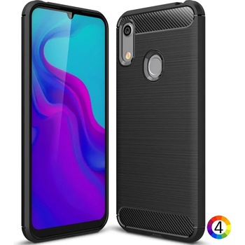 Huawei Honor 8A / Y6 (2019) Удароустойчив Carbon Fiber Калъф и Протектор