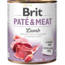 Brit Paté & Meat Adult jahňacie 6 x 0,8 kg