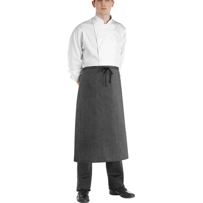 Egochef Престилка за кръста тип френска Francese Black EgoChef Италия от дистрибутор за България (6107 067C)