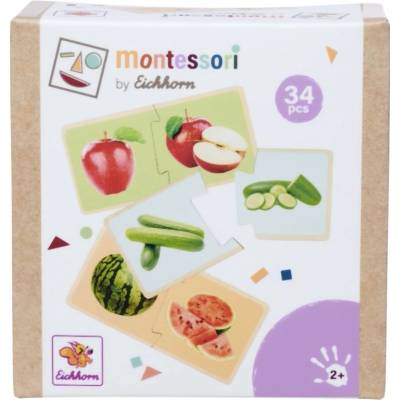 Simba Montessori puzzle ovoce a zelenina – Zboží Dáma