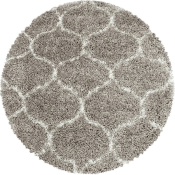 Ayyildiz Бежов кръгъл килим ø 160 cm Salsa - Ayyildiz Carpets (SALSA1601603201BEIGE)