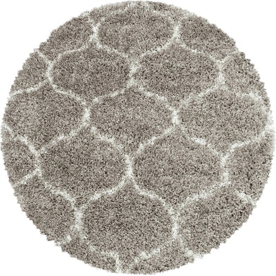 Ayyildiz Бежов кръгъл килим ø 160 cm Salsa - Ayyildiz Carpets (SALSA1601603201BEIGE)