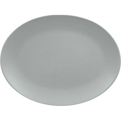 RAK Porcelain Neofusion Mellow talíř oválný šedý 36 × 27 cm