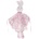 Tikiri Toys Мека играчка Tikiri - Зайче с рокля (71107)