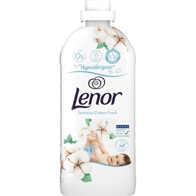 Lenor Омекотител Lenor Sensitive Cotton Fresh, 1, 2 л, 48 пранета