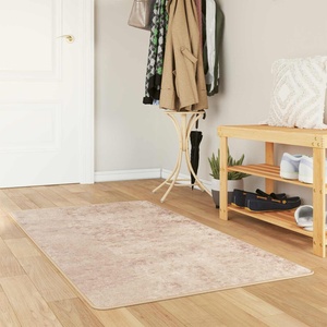 vidaXL Каса за килим MARSA Бежово 80 x 100 cm Полиестер и PVC (42023081)