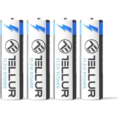 Tellur Flexi Power батерии, супер алкални, AA LR6, 1.5V, 4 бр. /компл (TLL158561)