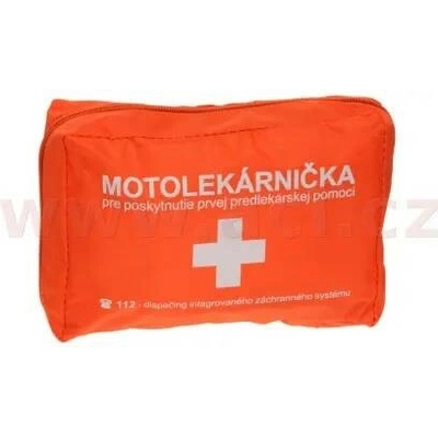 motolékárnička SK - textilní (výbava podle platné vyhlášky MZ SR 143/2009 Z.z., oranžová)