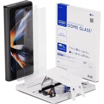 whitestone 2 броя стъклени UV протектори за дисплей на Samsung Z Fold 5 Whistestone Dome Glass - Прозрачни (8809365408245)