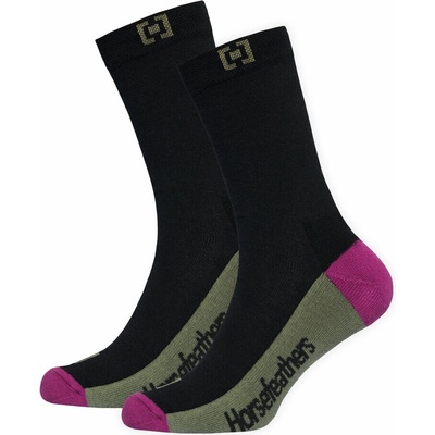 Horsefeathers ponožky Dea Crew 2025/26 dámské black