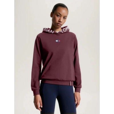 Mikina Tommy Hilfiger California Logo dámská dadiant pink – Zboží Dáma